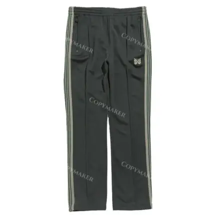 Needles 22AW Butterfly Regular Track Pants 蝴蝶刺繡 復古織帶 休閒褲 直筒褲 運動褲 墨綠