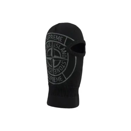STONE ISLAND x SUP 石頭島 聯名 夜光 螢光 針織套頭帽 毛帽 面罩