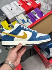 【預售】Dunk Low x Kasina "80s Bus" 聯名 渦輪藍 休閒鞋 板鞋 運動鞋 CZ6501-100