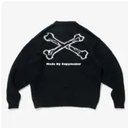 WTAPS 22AW ARMT SWEATER POLY.X3.0 骨頭 圓領 針織衫 毛衣