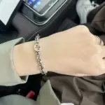GUC 21SS Interlocking G 做舊 經典雙G 手鍊手環 白銅純銀