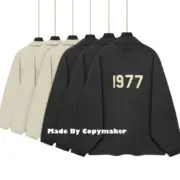22SS FOG ESSENTIALS 1977 字母 教練夾克 外套 2022 FEAR OF GOD