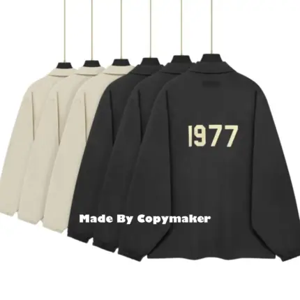 22SS FOG ESSENTIALS 1977 字母 教練夾克 外套 2022 FEAR OF GOD