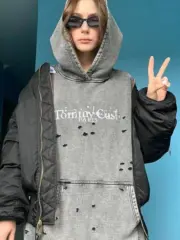 Maison Margiela Tommy Cash 馬吉拉 聯名做舊水洗破壞 帽T連帽衛衣 mm6