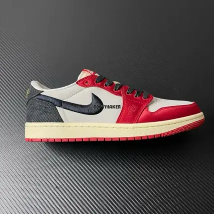 【預售】Trophy Room x Air Jordan 1 Low OG “Away” 聯名 白黑紅 喬丹之子 AJ1 FN0432-100