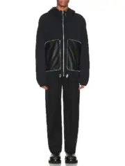 BV家 23SS Packable Nylon Jacket 真皮 可收納大口袋連帽風衣外套夾克