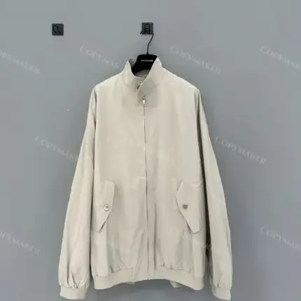 PRA 23FW 秀款 Cotton-Blend Oversized Bomber Jacket 廓形哈林頓飛行夾克外套