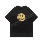 DREW HOUSE Mascot Faded Black 做舊 開裂 水洗黑 笑臉 短袖 T恤