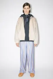 【現貨】Acne Studios 23FW Logo Zipper Jacket 水洗做舊復古 拉鍊外套夾克風衣衝鋒衣