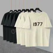 22SS FOG ESSENTIALS 1977 字母 短袖 T恤 2022 FEAR OF GOD