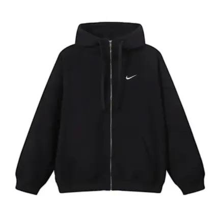 【預售】Sup x NK SS25 聯名 大勾勾鉤子 拉鍊夾克連帽外套 黑色/灰色