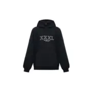 巴黎 BLC 22FW XXXL 水洗 蠟染 褪色 刺繡 帽T 帽衫 衛衣 3XL