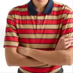 【現貨】【福利回饋】PRA 25SS 條紋 小logo Polo衫短袖T恤 絲光棉