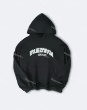 巴黎 BLC 23FW Back Flip Logo 顛倒反轉字母 帽T連帽衛衣帽衫