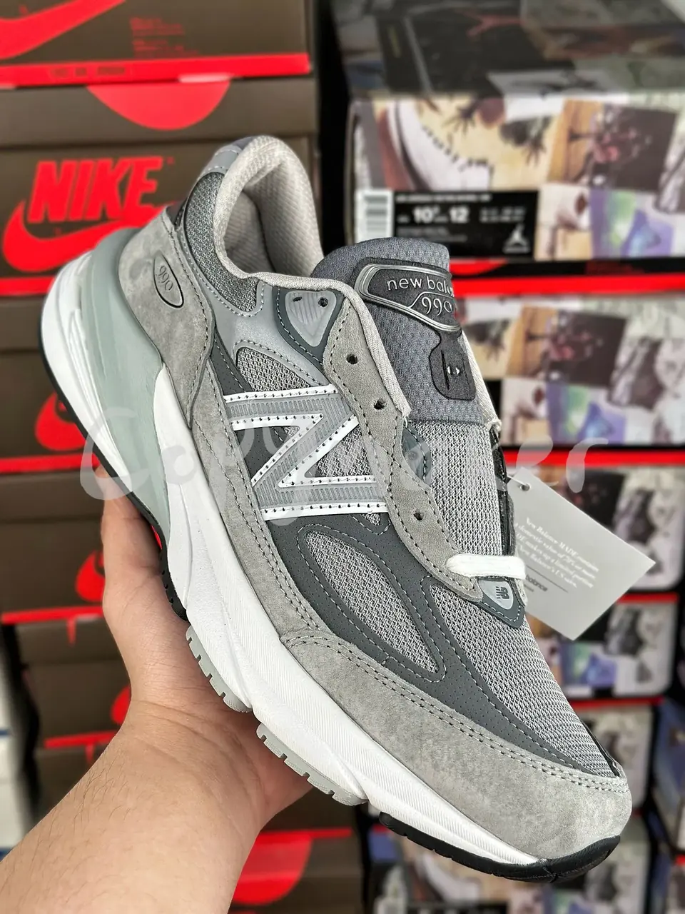 detail_01-794 【預售】NB 990v6 灰色 潮流復古 慢跑鞋 休閒鞋 M990GL6:圖片 1