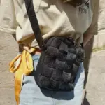 SUP 23SS Woven Shoulder Bag 織帶編織小包單肩包 平民版BV 尼龍包