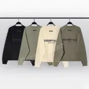21SS FEAR OF GOD FOG ESSENTIALS 2021 副線 後背印花 大學T 衛衣