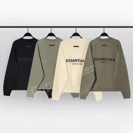 21SS FEAR OF GOD FOG ESSENTIALS 2021 副線 後背印花 大學T 衛衣