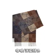 LOWE Anagram 拼接拼色 經典款 純羊毛 圍巾 披肩 三色