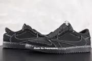 【現貨】Travis Scott x Air Jordan 1 Low OG “Black/Phantom” 聯名 黑武士 倒鉤4.0 AJ1