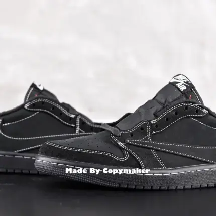 【現貨】Travis Scott x Air Jordan 1 Low OG “Black/Phantom” 聯名 黑武士 倒鉤4.0 AJ1
