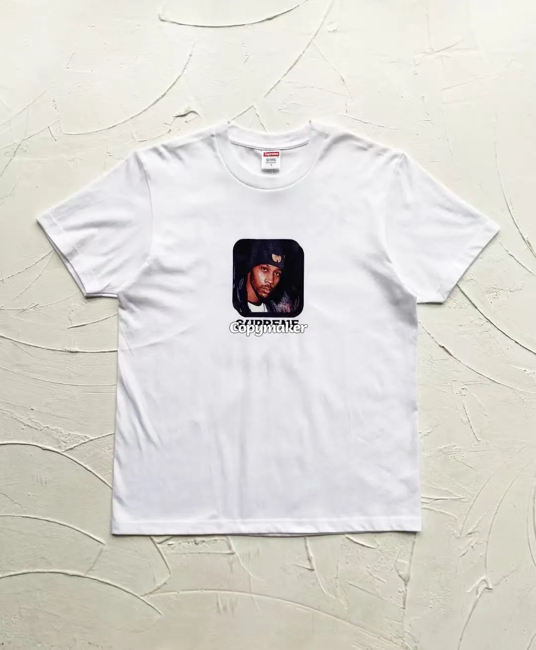 【預售】Sup x Wu-Tang Clan FW25 WEEK10 Clan RZA Tee 人物圖像短袖T恤 黑/白
