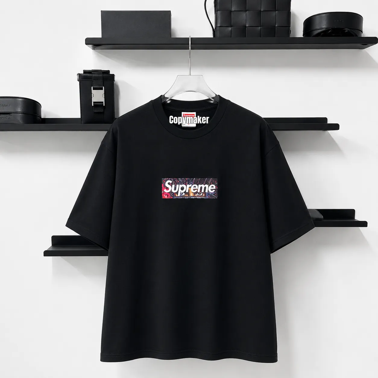 【預售】Sup x Michael Jackson FW25 WEEK18 box logo bogo 經典圖像短袖T恤 黑/白