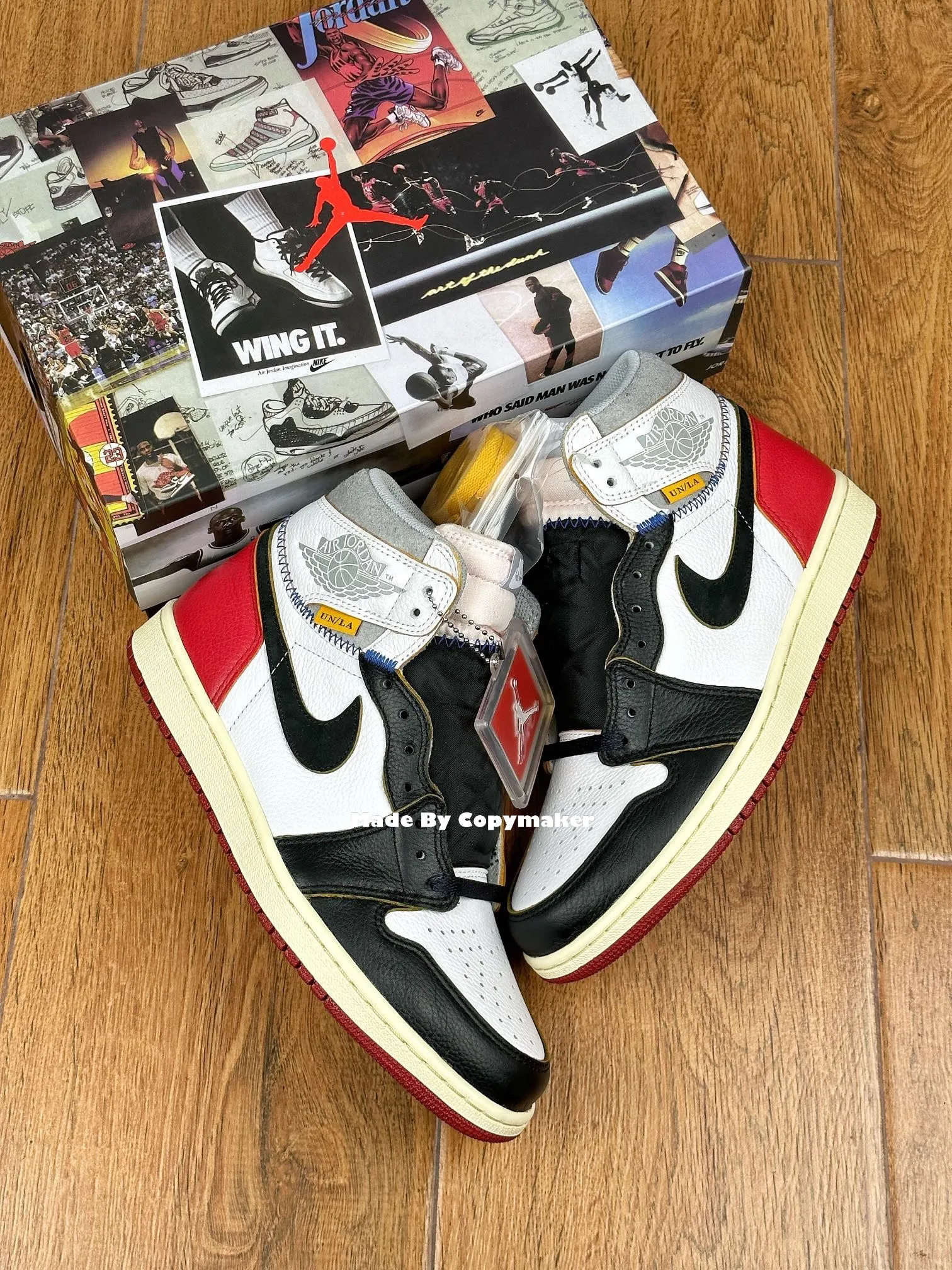 【預售】Union LA x Air Jordan 1 Retro High OG NRG 聯名 拚色 黑腳趾 AJ1