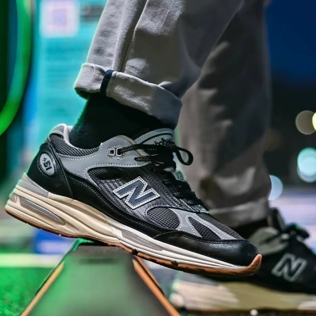 【預售】NB x Up There 991 V2 Made in England 聯名 牛皮拼接慢跑鞋休閒鞋運動鞋 U991UT2