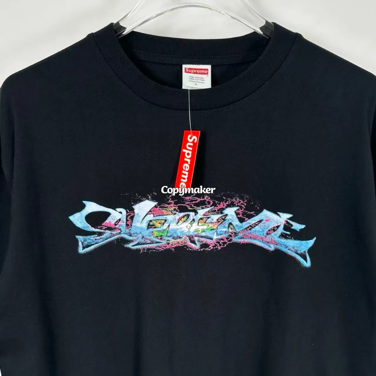 【預售】Sup FW25 WEEK17 Tag Tee 字母圖像雙面印花 短袖T恤 黑/白