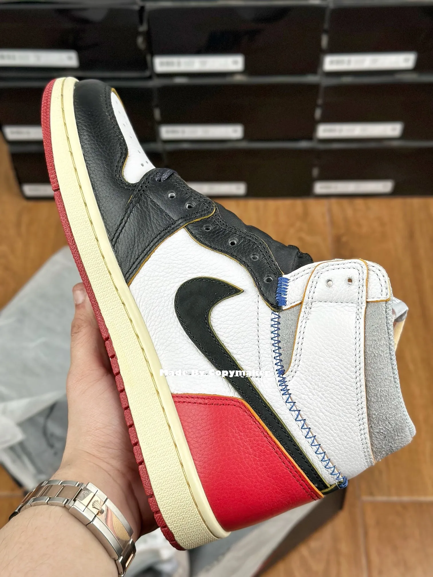【預售】Union LA x Air Jordan 1 Retro High OG NRG 聯名 拚色 黑腳趾 AJ1