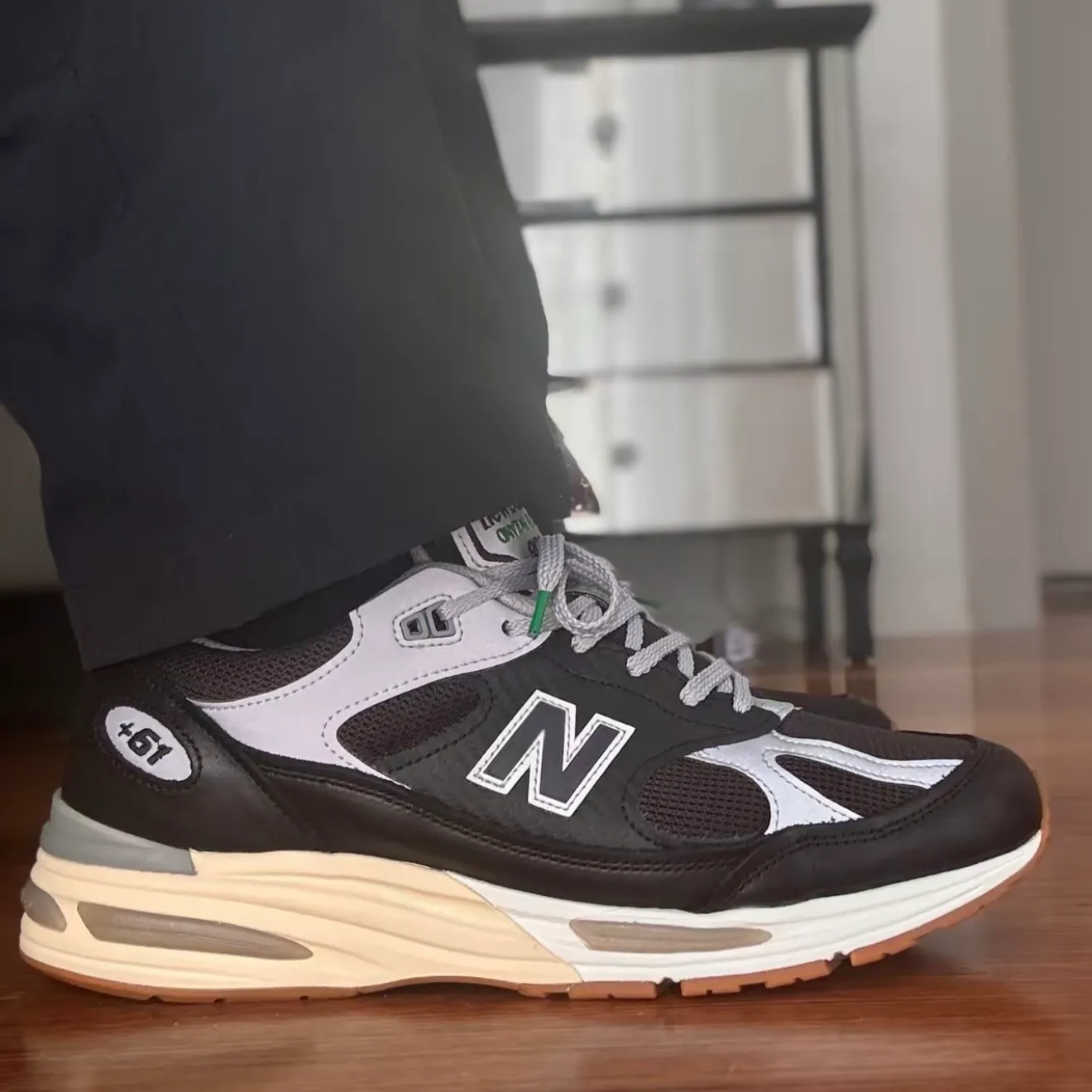 【預售】NB x Up There 991 V2 Made in England 聯名 牛皮拼接慢跑鞋休閒鞋運動鞋 U991UT2