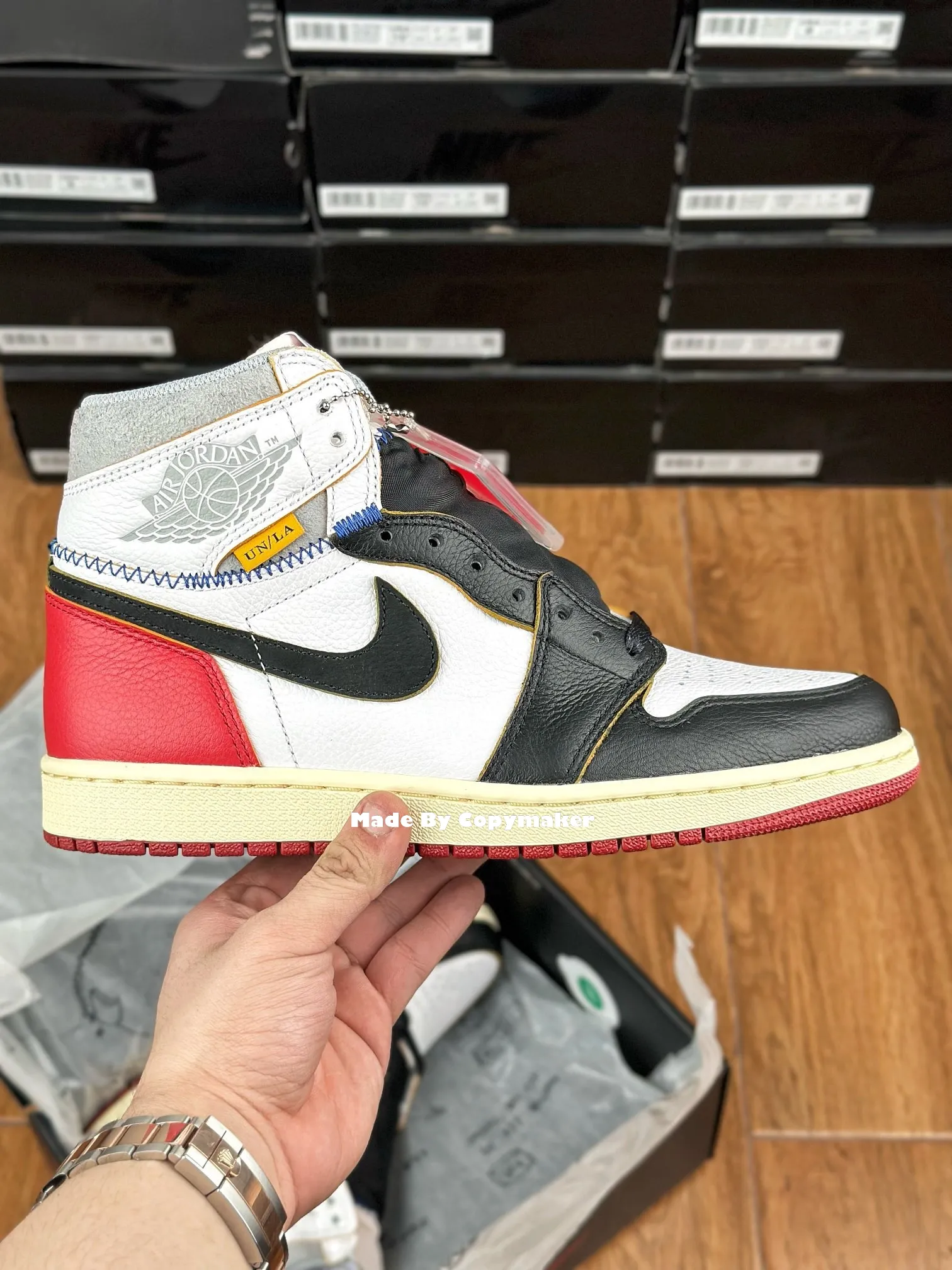 【預售】Union LA x Air Jordan 1 Retro High OG NRG 聯名 拚色 黑腳趾 AJ1