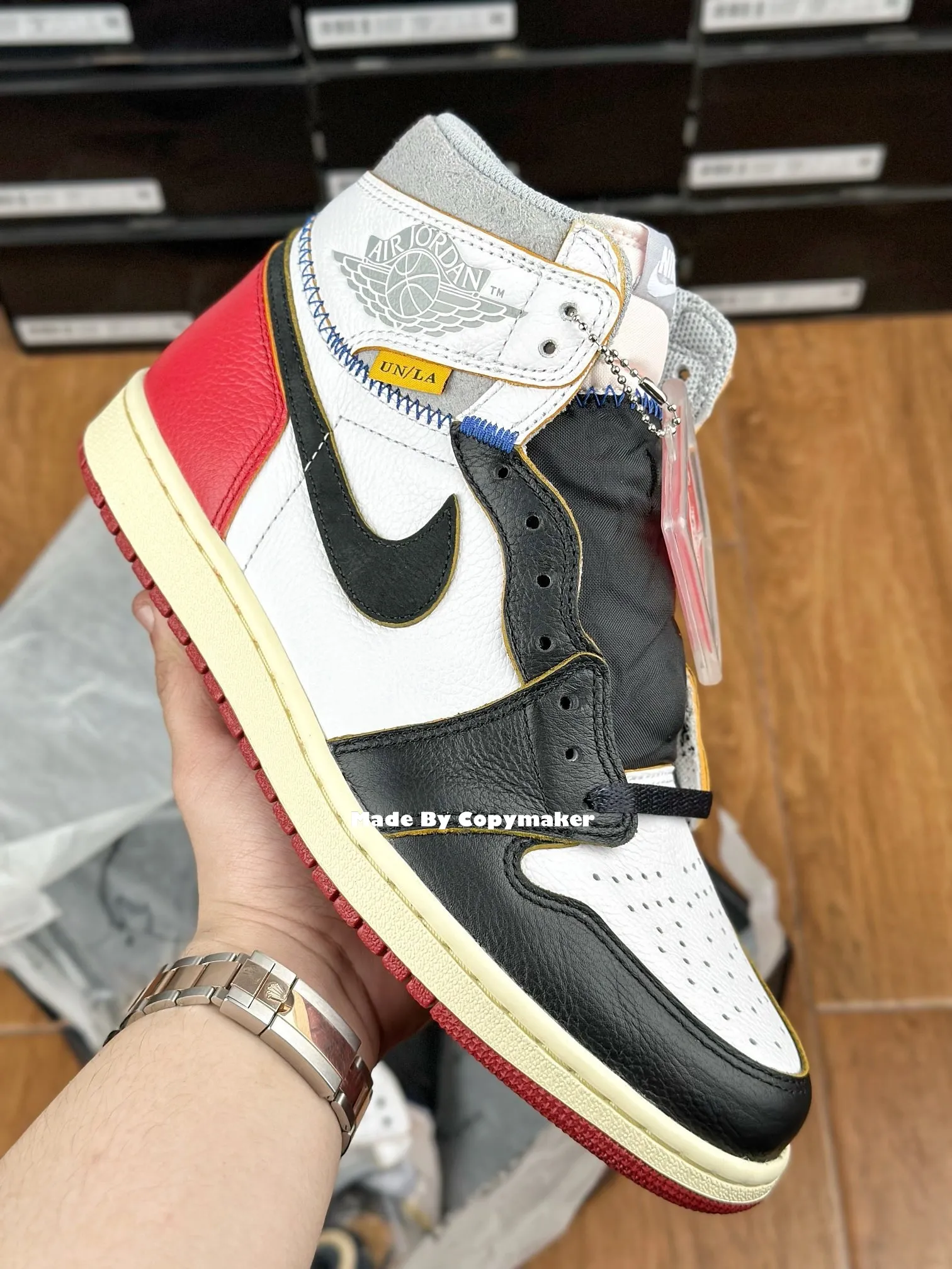 【預售】Union LA x Air Jordan 1 Retro High OG NRG 聯名 拚色 黑腳趾 AJ1