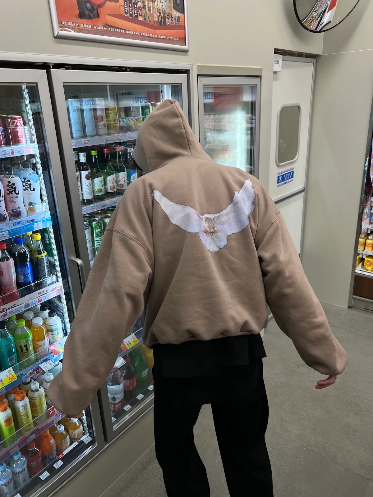 巴黎 BLC x GAP x YEEZY 三方聯名 Dove Hoodie 和平鴿 帽T 連帽衛衣 帽衫
