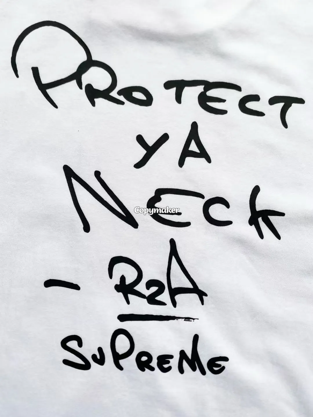 【預售】Sup x Wu-Tang Clan FW25 WEEK10 Clan RZA Tee 人物圖像短袖T恤 黑/白