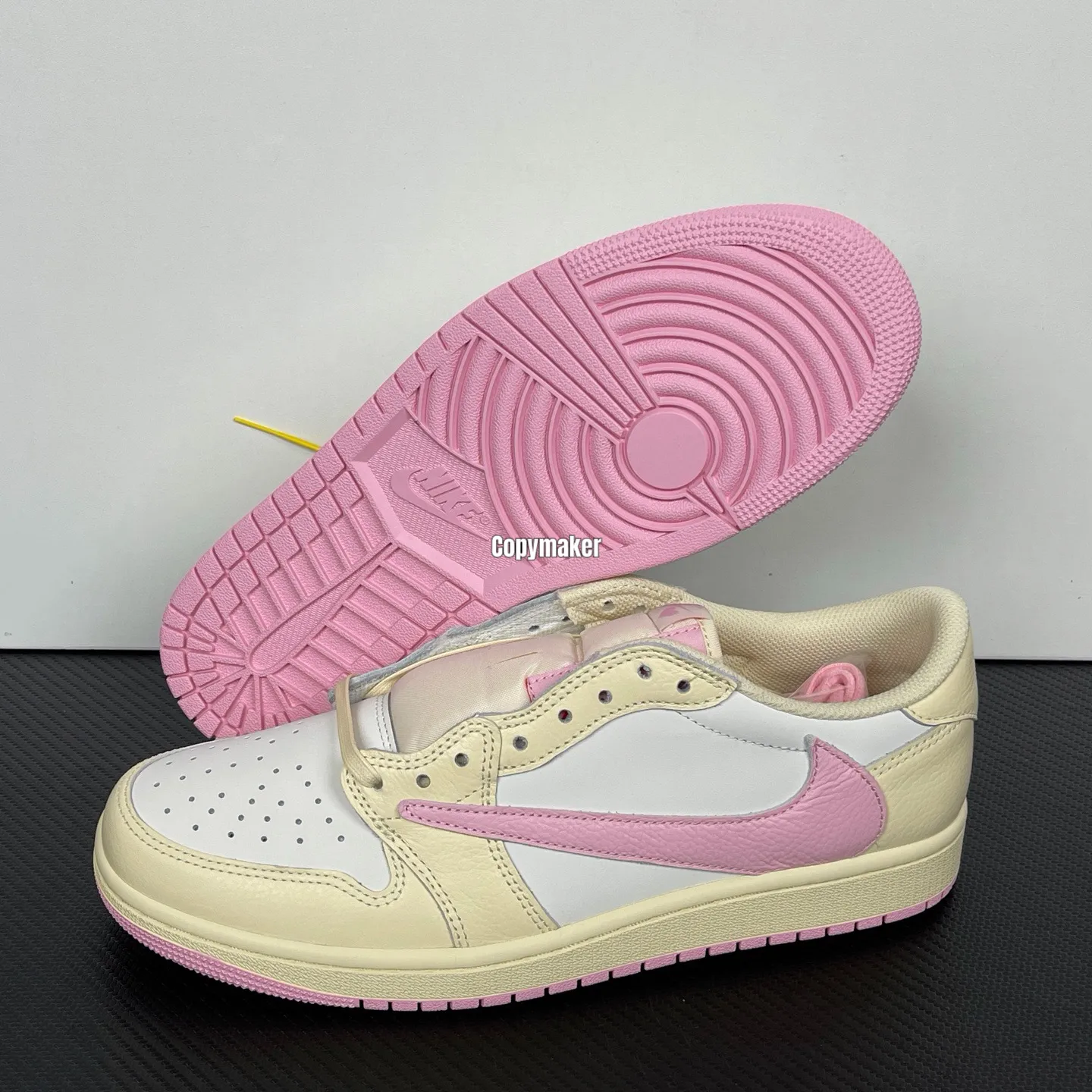【預售】Travis Scott x Air Jordan 1 Low OG “Shy Pink” 聯名 害羞粉 倒鉤11.0 AJ1