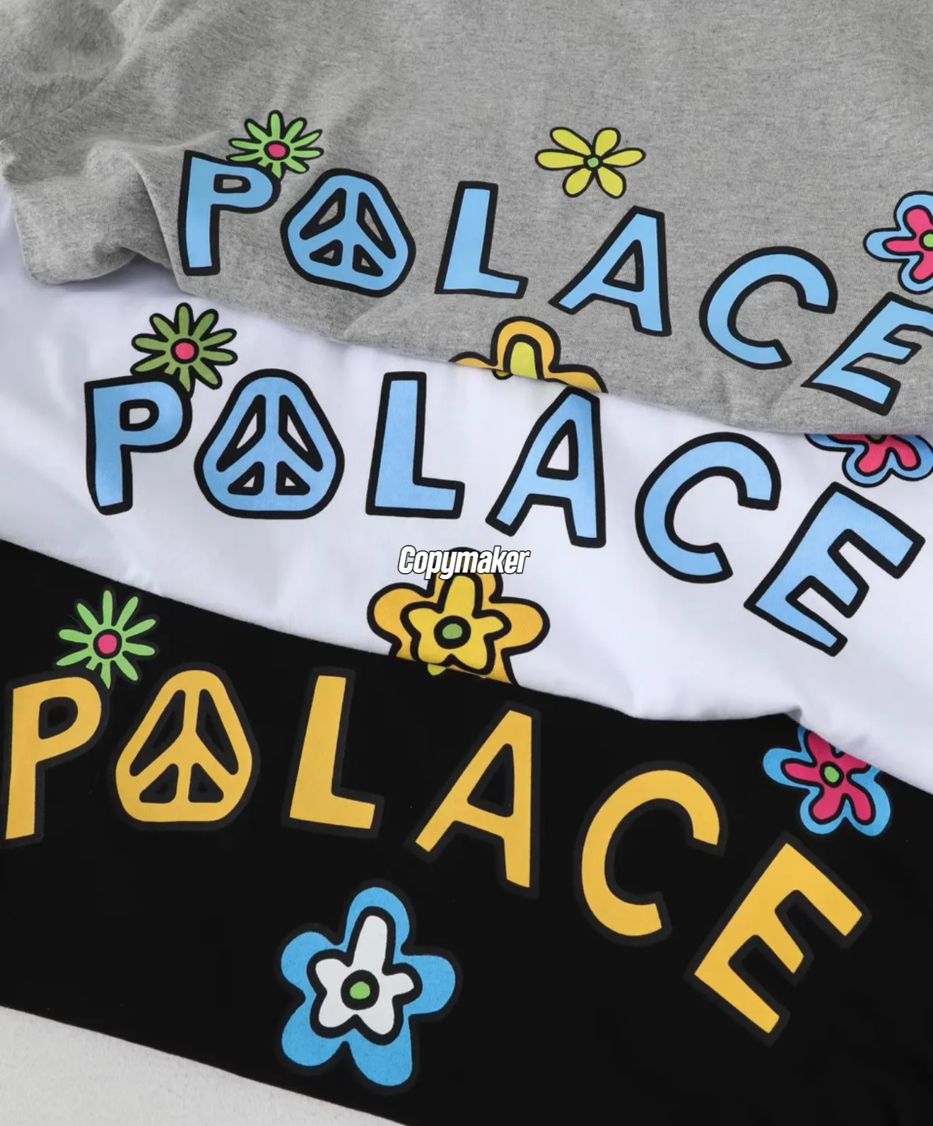 【預售】PALACE 26SS ME MYSELF AND TRI T-SHIRT 小花反戰 後背大印花 短袖T恤 三色