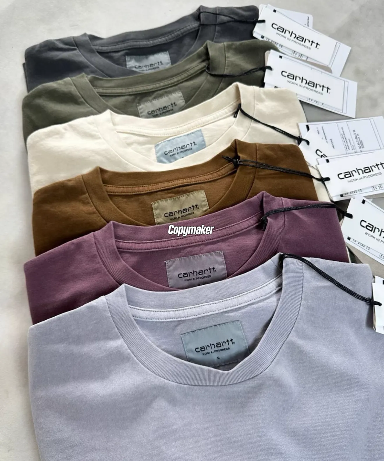 【預售】Carhartt WIP 26SS S/S Work Pocket T-shirt 卡哈特 水洗明線口袋短袖T恤  簡約素色 六色