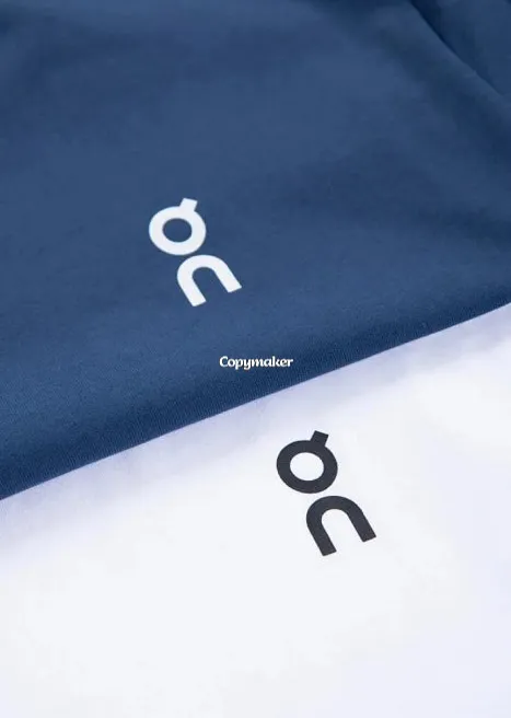 【預售】On x BEAMS x Rei Co-op 三方聯名 胸前小logo 後背山峰印花 短袖T恤 藏青/白色