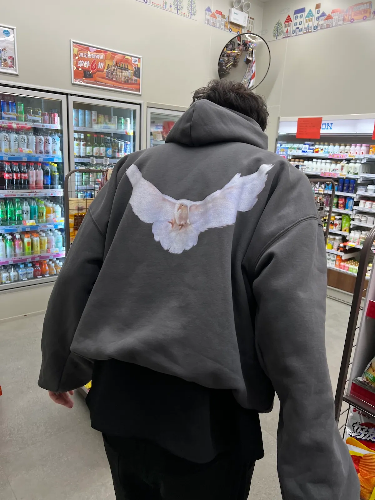 巴黎 BLC x GAP x YEEZY 三方聯名 Dove Hoodie 和平鴿 帽T 連帽衛衣 帽衫