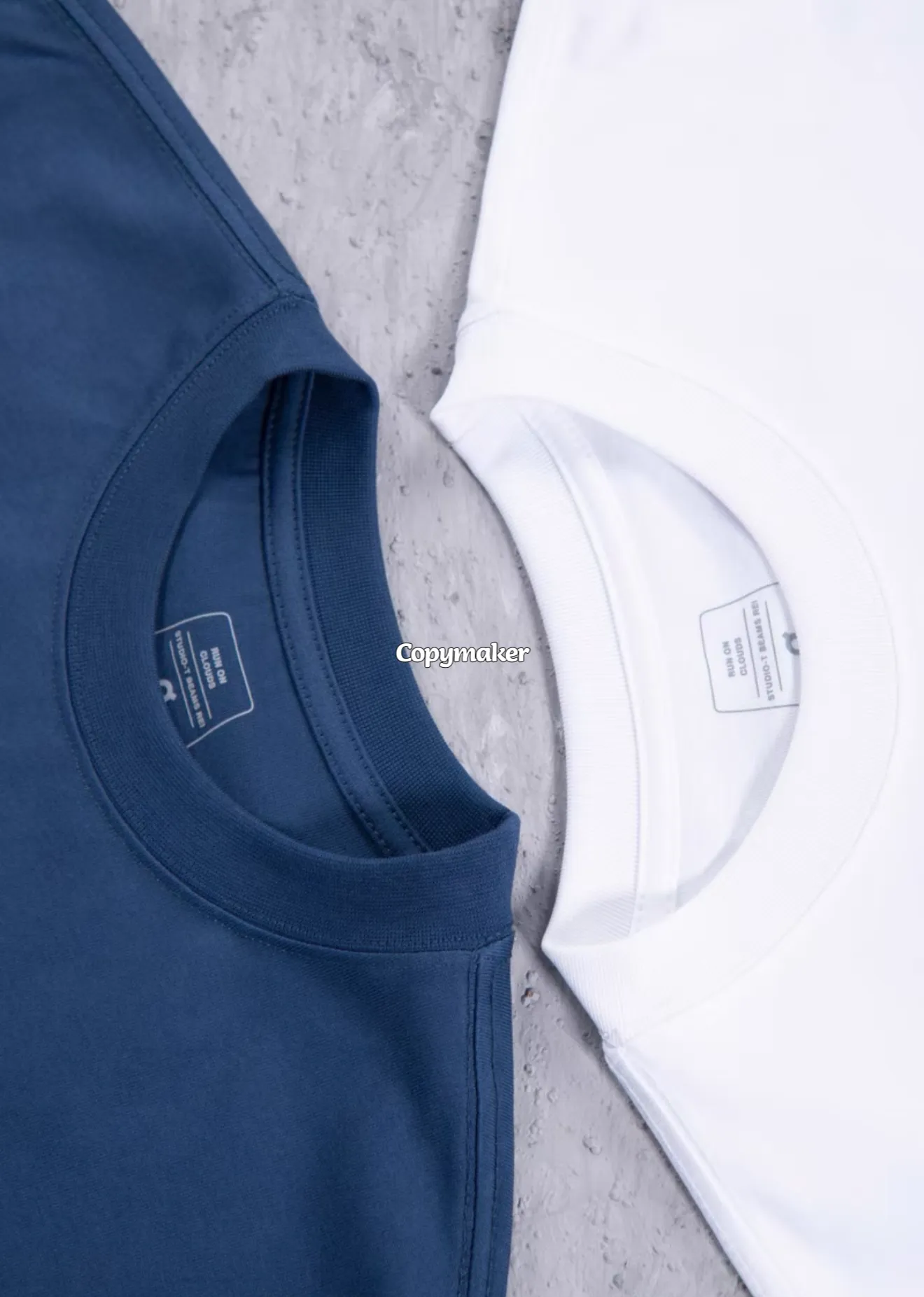 【預售】On x BEAMS x Rei Co-op 三方聯名 胸前小logo 後背山峰印花 短袖T恤 藏青/白色