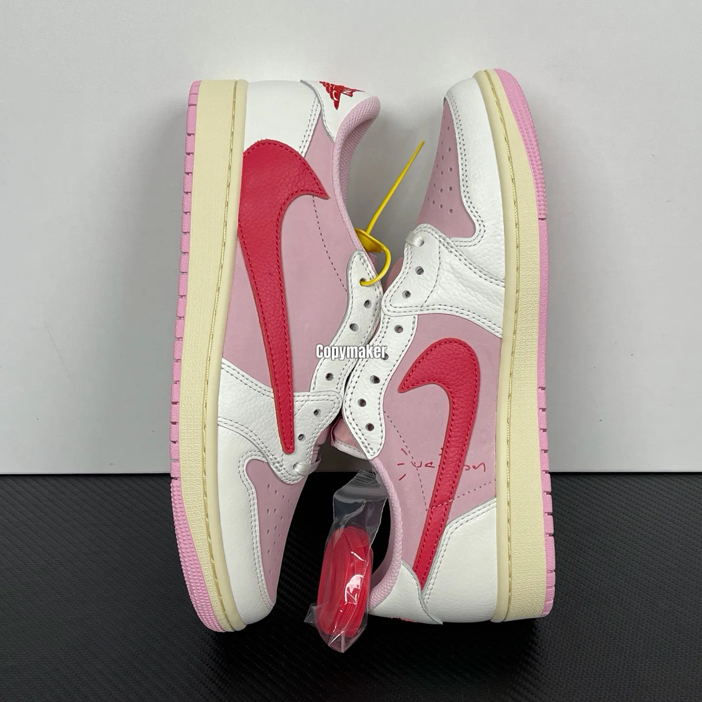 【預售】Travis Scott x Air Jordan 1 Low OG “Tropical Pink” 聯名 熱帶粉 倒鉤11.0 AJ1