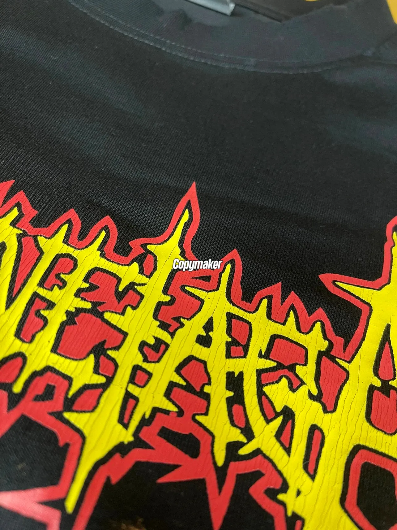 【預售】巴黎 BLC 26SS SACRE-COEUR T-shirt 殿堂城堡 開裂印花 短袖T恤 黑色