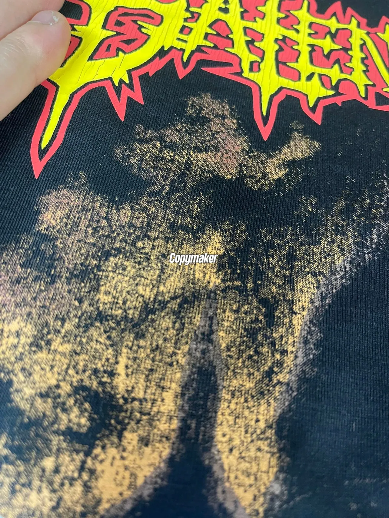【預售】巴黎 BLC 26SS SACRE-COEUR T-shirt 殿堂城堡 開裂印花 短袖T恤 黑色