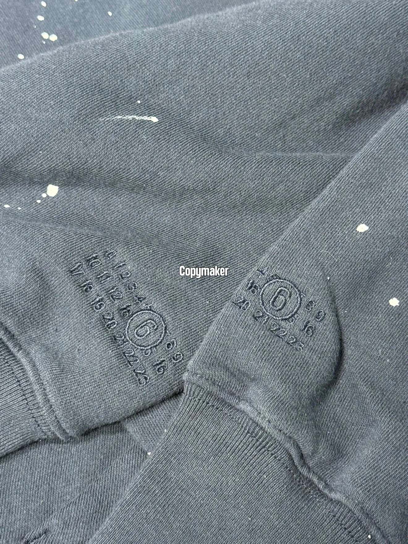 【618新品】Sup x MM6 Maison Margiela SS26 聯名 BoxLogo 拉鍊夾克連帽外套 黑色/深藍