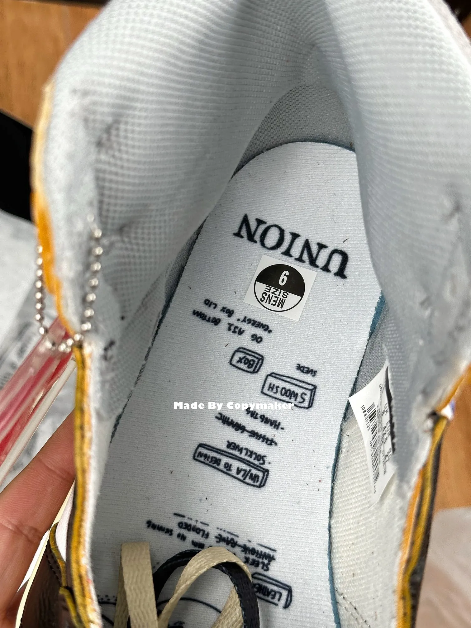 【預售】Union LA x Air Jordan 1 Retro High OG NRG 聯名 拚色 黑腳趾 AJ1