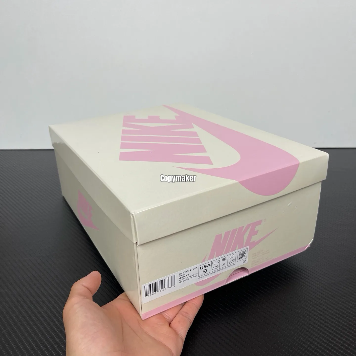 【預售】Travis Scott x Air Jordan 1 Low OG “Tropical Pink” 聯名 熱帶粉 倒鉤11.0 AJ1