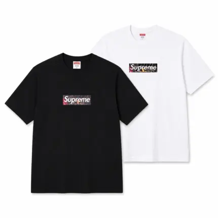 【預售】Sup x Michael Jackson FW25 WEEK18 box logo bogo 經典圖像短袖T恤 黑/白