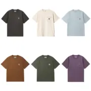 【預售】Carhartt WIP 26SS S/S Work Pocket T-shirt 卡哈特 水洗明線口袋短袖T恤  簡約素色 六色